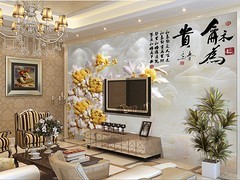福州新艺彩玉石背景墙 品质与优惠并存的艺术之选